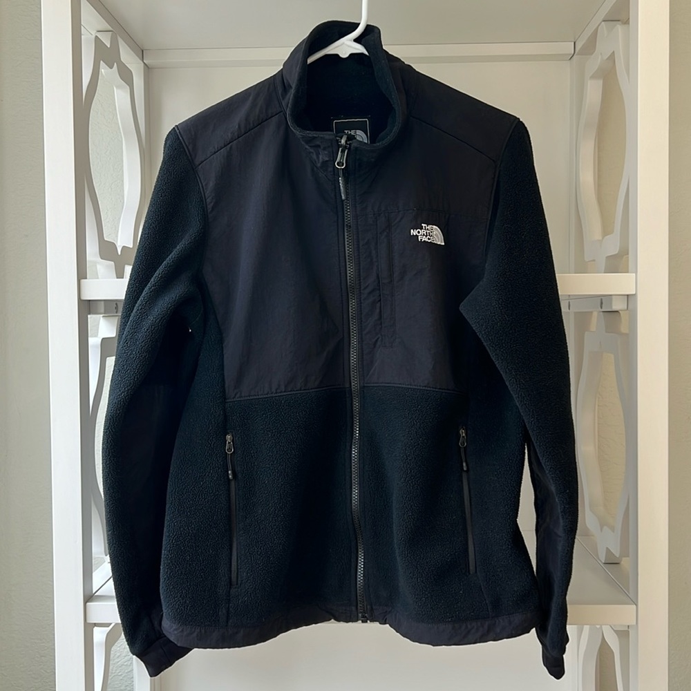 The North Face Denali Women’s Fleece Full Zip Jacket Coat Black Size M